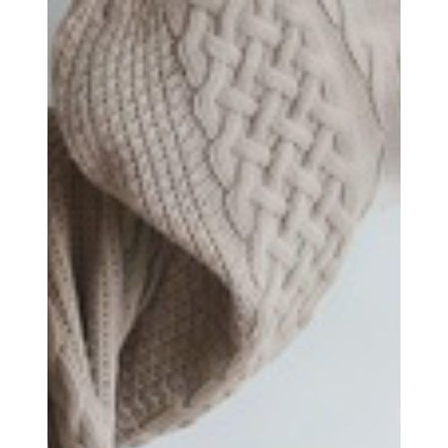 Women’s Cable Knit Keyhole Neck Oversized Sweater Pullover